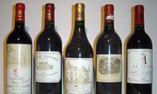 Регион Бордо, вина: классификация и описание